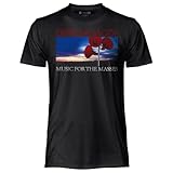 CRAZY FOR ROCK Camiseta de hombre Depeche Mode de algodón, camiseta negra suave y...