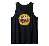 Guns 'n' Roses Hard Rock Band Bullet Logo by Rock Off Camiseta sin Mangas