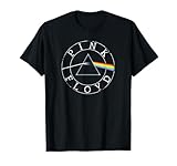 Pink Floyd Rock Band Prism Circle Logo Camiseta