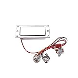Alnicov Humbucker cerrado de doble bobina, kit de arnés de pastilla precableado con...