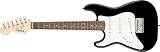 Fender Guitarra eléctrica Squier Mini Strat V2 Lefthand Blac, Incluye cursos virtuales...