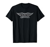 Aerosmith Logo Oficial Vintage Música Banda Rock Fan Merch Camiseta