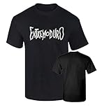 Camiseta Negra Extremoduro Rock Español Roberto Iniesta impresión en Blanco Algodón...