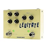 SONICAKE Delay y Reverb 2 en 1 Pedal de Efectos para Guitarra Digital Levitate