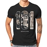 lalakeLALART6 Depeche-Cool-Mode-101-T-Shirt-Homme-Men-s-Tshirt-Cotton-Men-Tops