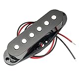 Musiclily 50mm Pastilla Single Coil Medio Pickup para Guitarra Eléctrica tipo Strat,...
