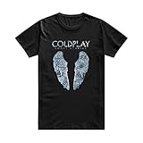SEagleo2 Men's A Broken Heart Coldplay Ghost Stories T-Shirt Small