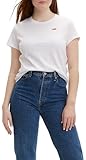 Levi's Perfect Tee, T-Shirt para Mujer, Blanco, M