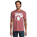 Camiseta The Doors Rock, Pop,Banda, música (M, Rosa Viejo)