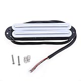 Musiclily Hot Rails Pastilla Humbucker Formato Single Coil Pickup para Guitarra Eléctrica...
