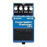 Pedal compresor y de sustain BOSS CS-3 — Pedal de compresión/sustain compacto con...