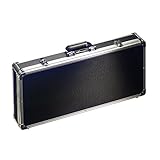 Stagg UPC-688 - Estuche para pedales de efectos de guitarra, color negro y plateado