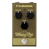 TC Electronic HONEY POT FUZZ Pedal de fuzz con sabor vintage con una enorme pared de tonos...