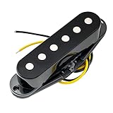 Musiclily 52mm Pastilla Single Coil Puente Pickup para Guitarra Eléctrica tipo Strat,...