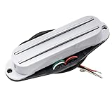 Musiclily Dual Hot Rail High Output Guitarra Humbucker Pastilla en Formato Single Coil...