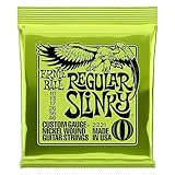 Ernie Ball Regular Slinky - Cuerdas para guitarra eléctrica, entorchado de níquel, 1...