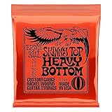 Ernie Ball Skinny Top Heavy Bottom Slinky - Cuerdas para guitarra eléctrica, entorchado...