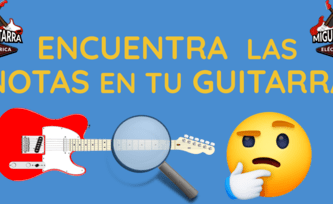 aprender notas guitarra